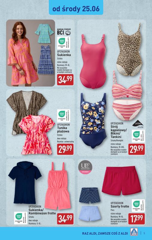 Aldi - gazetka promocyjna Aldi ma to coś! od środy 25.06 do soboty 28.06 - strona 5