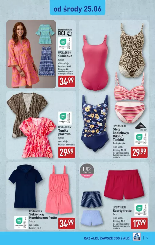 Aldi - gazetka promocyjna Aldi ma to coś! od środy 25.06 do soboty 28.06 - strona 5