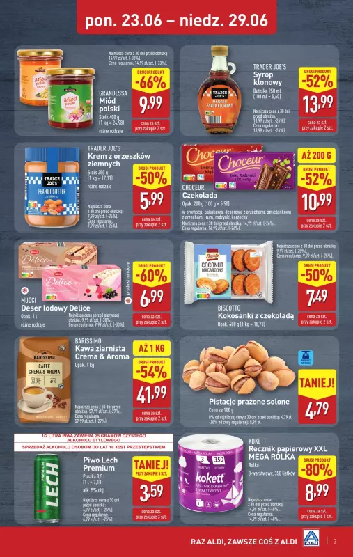 Aldi - gazetka promocyjna Weekend super cen w Aldi! od czwartku 26.06 do niedzieli 29.06 - strona 3