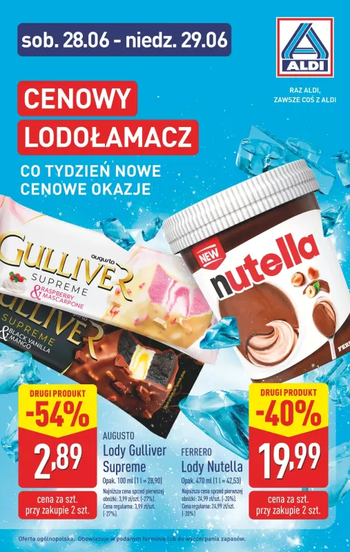 Aldi - gazetka promocyjna Pełny katalog! od poniedziałku 23.06 do niedzieli 29.06 - strona 31