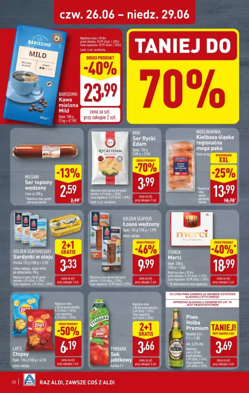 Aldi - gazetka promocyjna Pełny katalog! od poniedziałku 23.06 do niedzieli 29.06 - strona 30