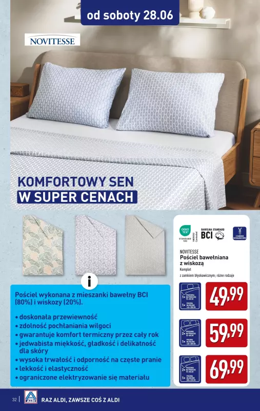 Aldi - gazetka promocyjna Pełny katalog! od poniedziałku 23.06 do niedzieli 29.06 - strona 32