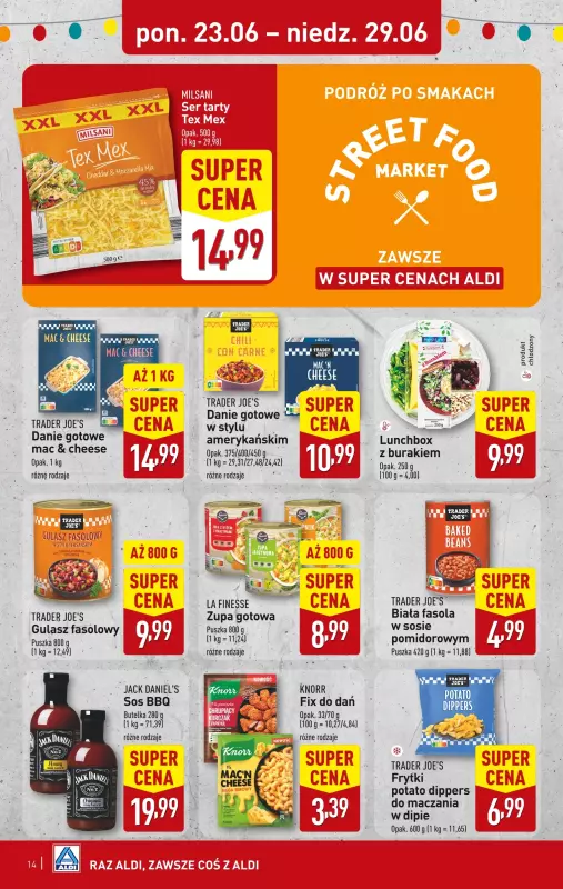 Aldi - gazetka promocyjna Pełny katalog! od poniedziałku 23.06 do niedzieli 29.06 - strona 14