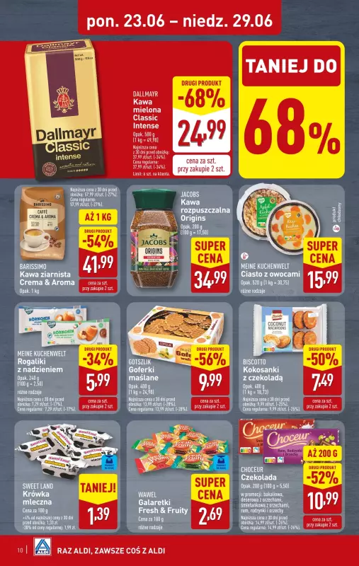 Aldi - gazetka promocyjna Pełny katalog! od poniedziałku 23.06 do niedzieli 29.06 - strona 10