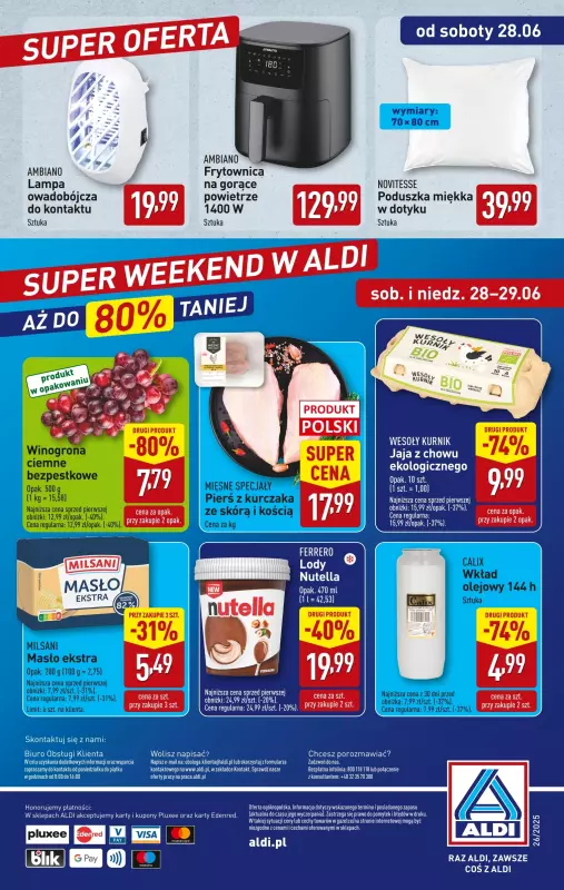 Aldi - gazetka promocyjna Pełny katalog! od poniedziałku 23.06 do niedzieli 29.06 - strona 38