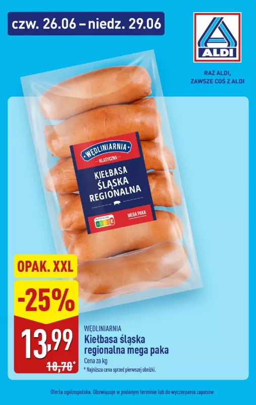 Aldi - gazetka promocyjna Weekend super cen w Aldi! od czwartku 26.06 do niedzieli 29.06 - strona 2