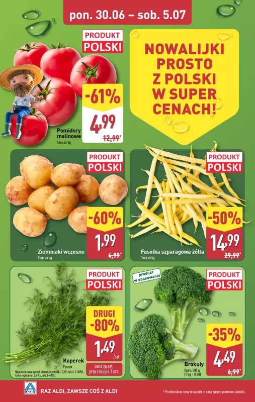 Aldi - gazetka promocyjna Farmer Aldik poleca! od poniedziałku 30.06 do soboty 05.07 - strona 3