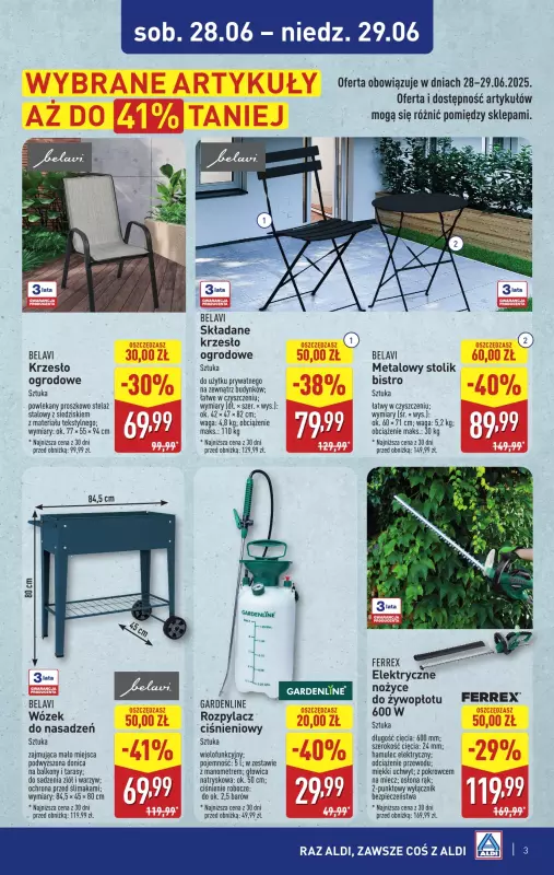 Aldi - gazetka promocyjna Super okazje od soboty!   - strona 3