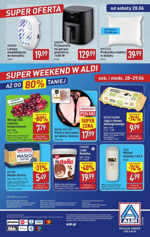 Aldi - gazetka promocyjna Super okazje od soboty! od poniedziałku 30.06 do piątku 04.07 - strona 8