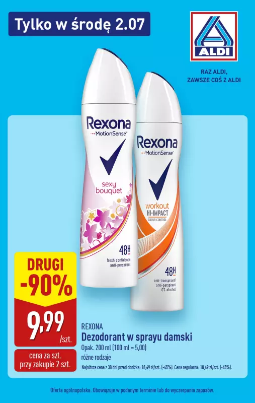 Aldi - gazetka promocyjna Tylko w środę!   - strona 3