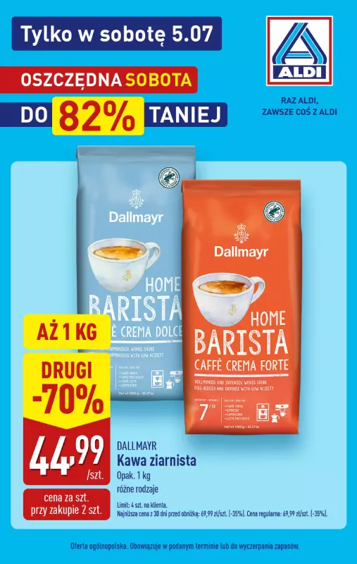 Aldi - gazetka promocyjna Oszczędna sobota - do 82% taniej!   - strona 2