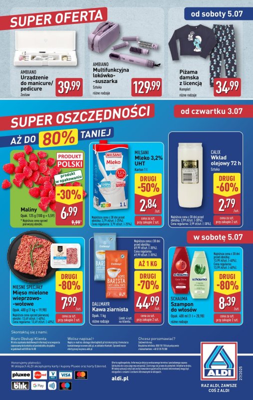 Aldi - gazetka promocyjna Pełny katalog! od poniedziałku 30.06 do soboty 05.07 - strona 36