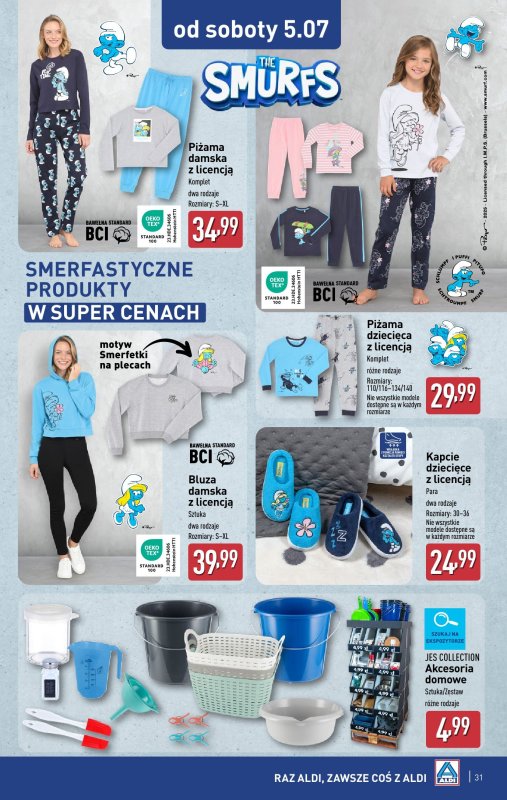 Aldi - gazetka promocyjna Pełny katalog! od poniedziałku 30.06 do soboty 05.07 - strona 31