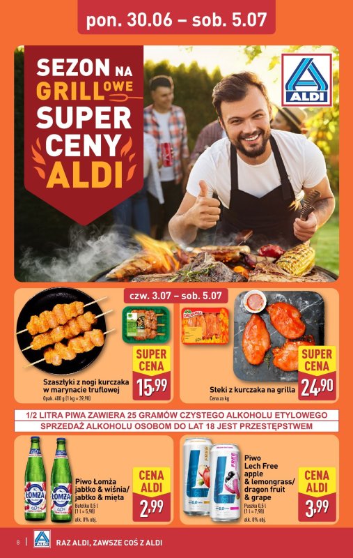 Aldi - gazetka promocyjna Pełny katalog! od poniedziałku 30.06 do soboty 05.07 - strona 8