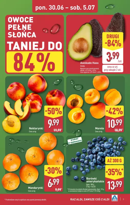 Aldi - gazetka promocyjna Pełny katalog! od poniedziałku 30.06 do soboty 05.07 - strona 3