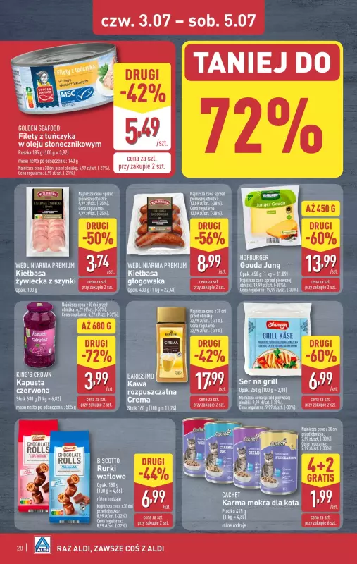 Aldi - gazetka promocyjna Pełny katalog! od poniedziałku 30.06 do soboty 05.07 - strona 28