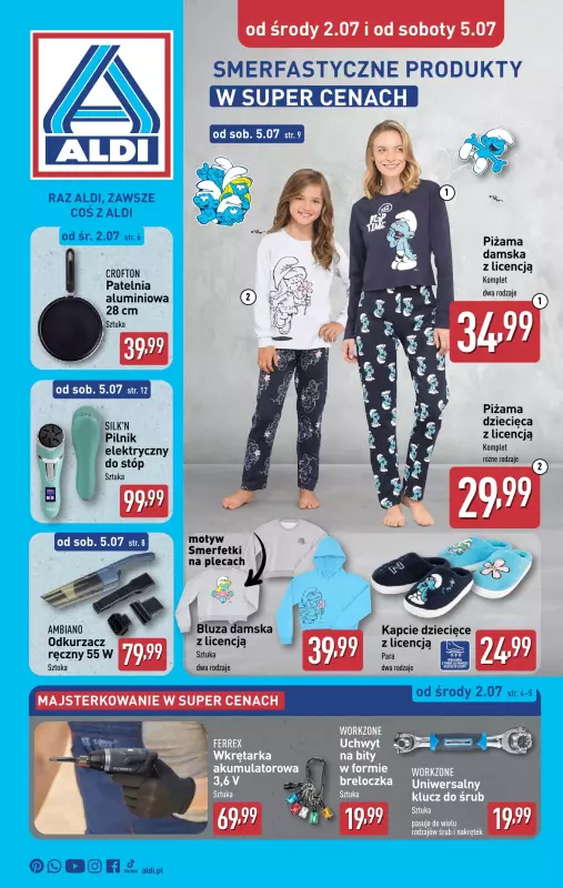 Aldi - gazetka promocyjna Aldi ma to coś! od środy 02.07 do soboty 05.07