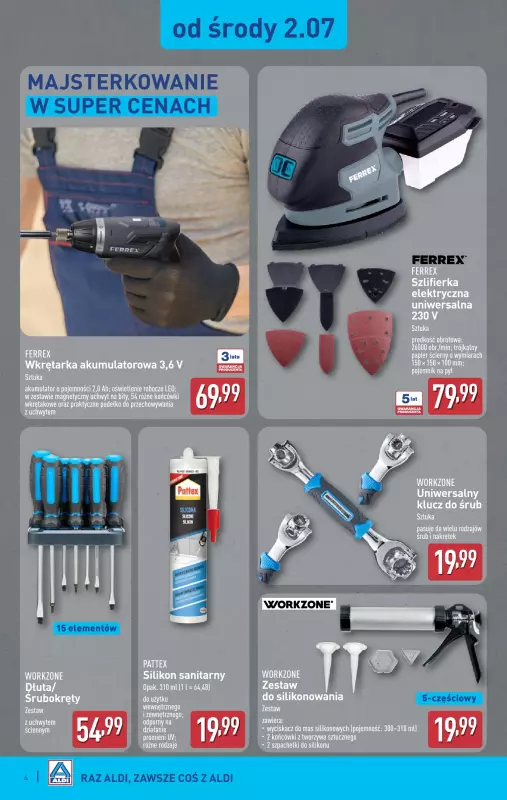Aldi - gazetka promocyjna Aldi ma to coś! od środy 02.07 do soboty 05.07 - strona 4