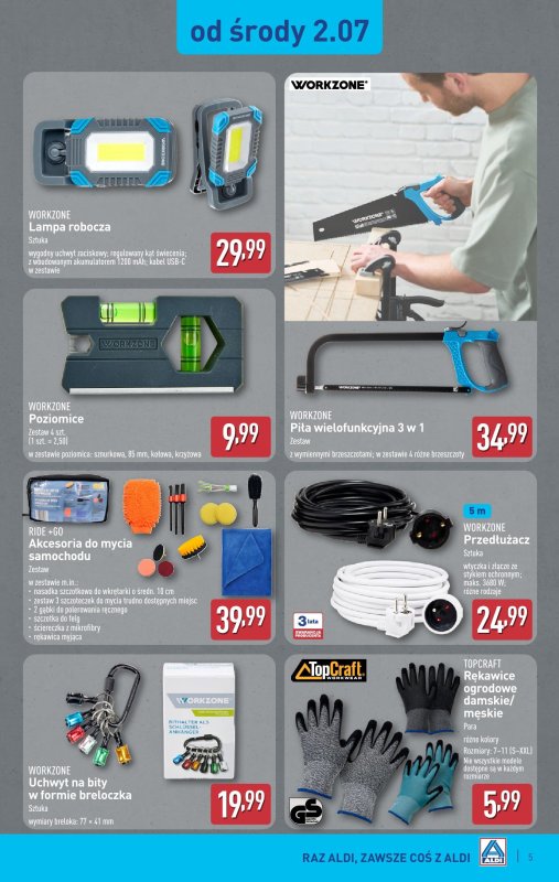 Aldi - gazetka promocyjna Aldi ma to coś! od środy 02.07 do soboty 05.07 - strona 5