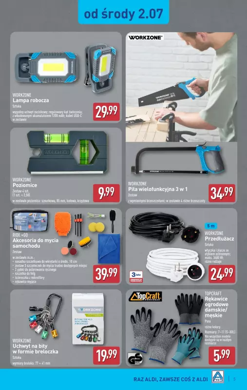 Aldi - gazetka promocyjna Aldi ma to coś! od środy 02.07 do soboty 05.07 - strona 5