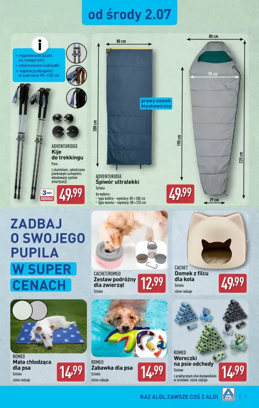 Aldi - gazetka promocyjna Aldi ma to coś! od środy 02.07 do soboty 05.07 - strona 7