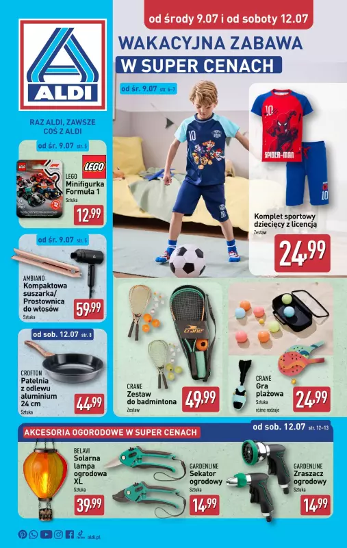 Aldi - gazetka promocyjna Aldi ma to coś! od środy 09.07 do soboty 12.07