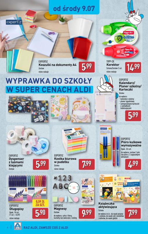 Aldi - gazetka promocyjna Aldi ma to coś! od środy 09.07 do soboty 12.07 - strona 4
