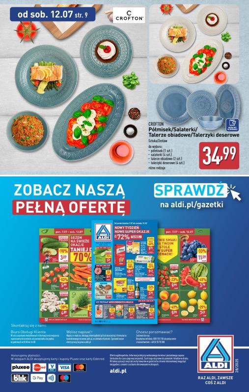 Aldi - gazetka promocyjna Aldi ma to coś! od środy 09.07 do soboty 12.07 - strona 14