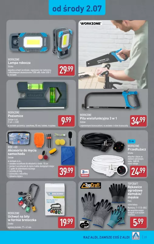 Aldi - gazetka promocyjna Pełny katalog! od poniedziałku 30.06 do soboty 05.07 - strona 23