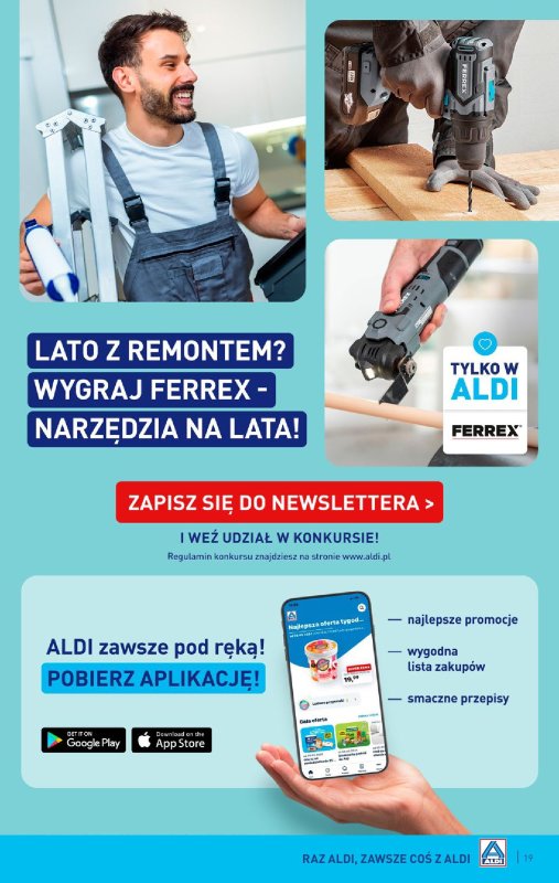 Aldi - gazetka promocyjna Pełny katalog! od poniedziałku 30.06 do soboty 05.07 - strona 19