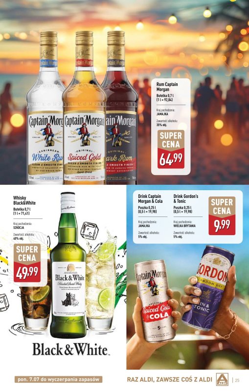 Aldi - gazetka promocyjna Świat alkoholi w Aldi od poniedziałku 07.07 do soboty 02.08 - strona 25