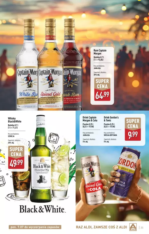 Aldi - gazetka promocyjna Świat alkoholi w Aldi od poniedziałku 07.07 do soboty 02.08 - strona 25
