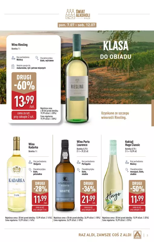 Aldi - gazetka promocyjna Świat alkoholi w Aldi   - strona 3