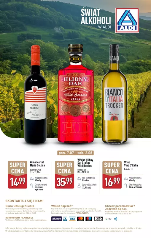 Aldi - gazetka promocyjna Świat alkoholi w Aldi od poniedziałku 07.07 do soboty 02.08 - strona 28