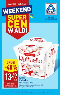 Aldi - gazetka promocyjna Weekend super cen w Aldi! od czwartku 03.07 do soboty 05.07