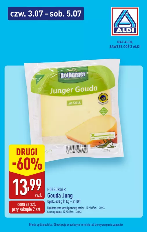 Aldi - gazetka promocyjna Weekend super cen w Aldi! od czwartku 03.07 do soboty 05.07 - strona 7
