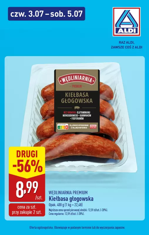 Aldi - gazetka promocyjna Weekend super cen w Aldi! od czwartku 03.07 do soboty 05.07 - strona 6