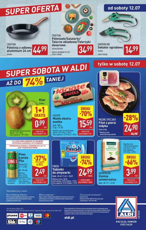 Aldi - gazetka promocyjna Pełny katalog! od poniedziałku 07.07 do soboty 12.07 - strona 40