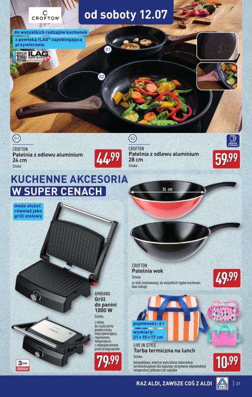 Aldi - gazetka promocyjna Pełny katalog! od poniedziałku 07.07 do soboty 12.07 - strona 37