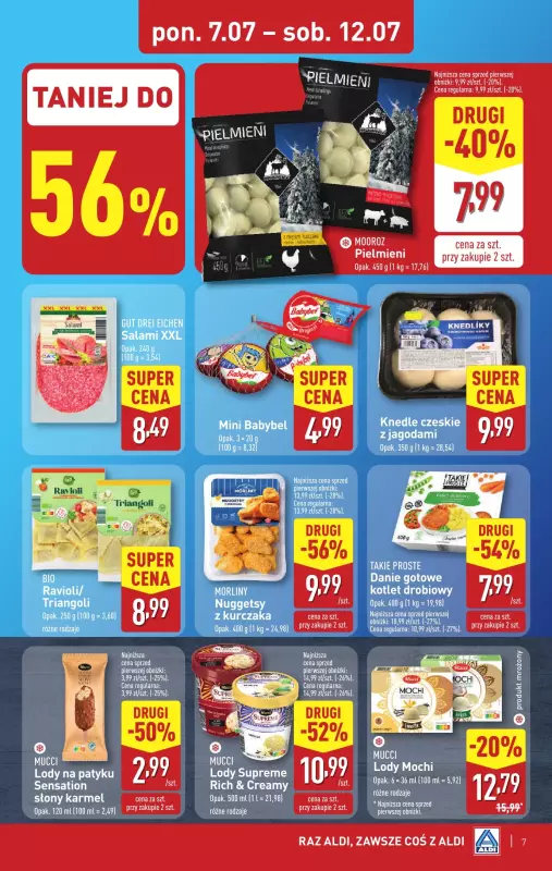 Aldi - gazetka promocyjna Pełny katalog! od poniedziałku 07.07 do soboty 12.07 - strona 7
