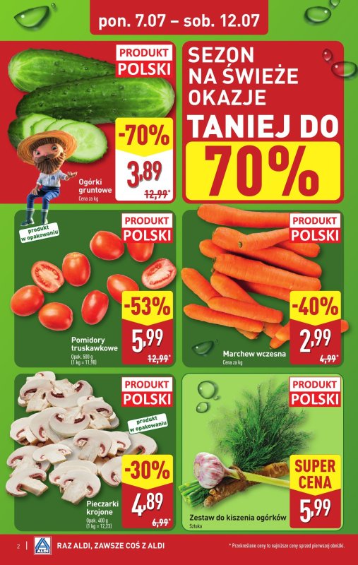 Aldi - gazetka promocyjna Pełny katalog! od poniedziałku 07.07 do soboty 12.07 - strona 2