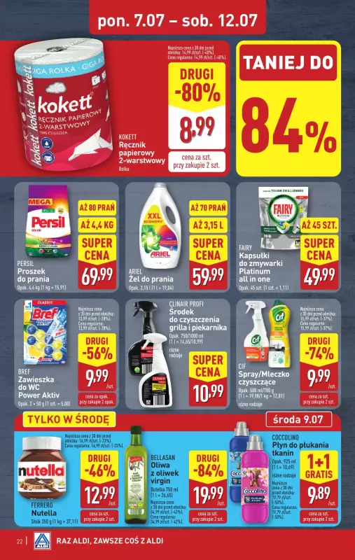 Aldi - gazetka promocyjna Pełny katalog! od poniedziałku 07.07 do soboty 12.07 - strona 22