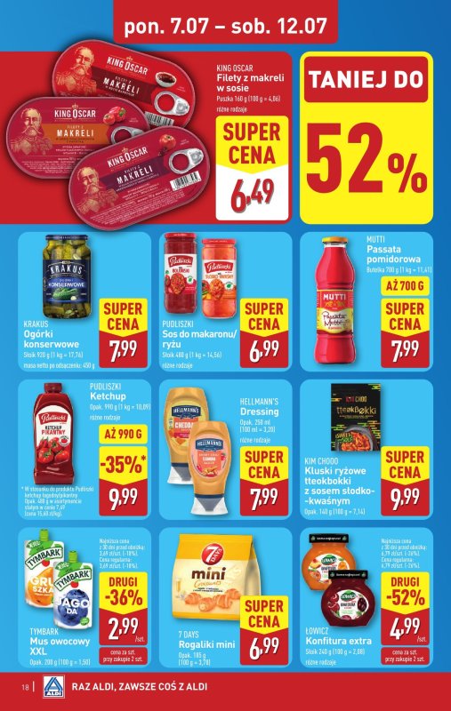 Aldi - gazetka promocyjna Pełny katalog! od poniedziałku 07.07 do soboty 12.07 - strona 18