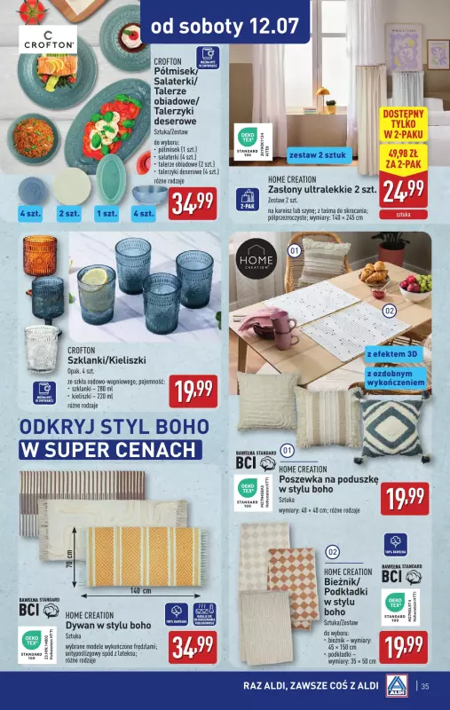 Aldi - gazetka promocyjna Pełny katalog! od poniedziałku 07.07 do soboty 12.07 - strona 35