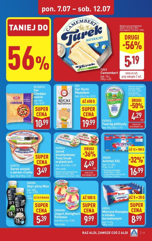 Aldi - gazetka promocyjna Pełny katalog! od poniedziałku 07.07 do soboty 12.07 - strona 17