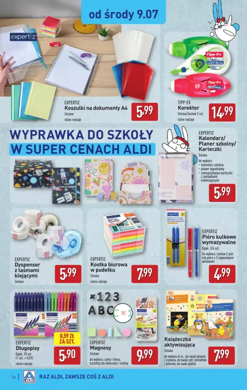 Aldi - gazetka promocyjna Pełny katalog! od poniedziałku 07.07 do soboty 12.07 - strona 26