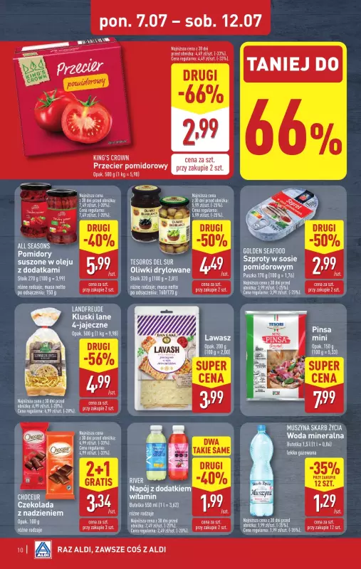 Aldi - gazetka promocyjna Pełny katalog! od poniedziałku 07.07 do soboty 12.07 - strona 10