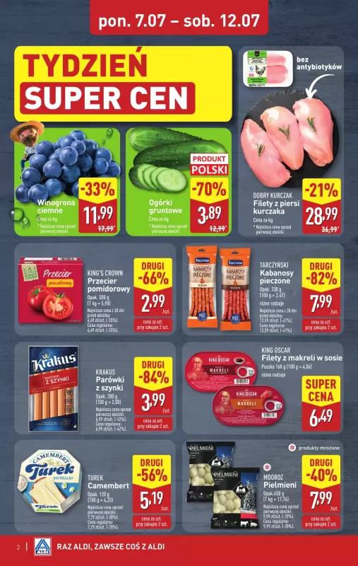 Aldi - gazetka promocyjna Weekend super cen w Aldi! od czwartku 10.07 do soboty 12.07 - strona 2