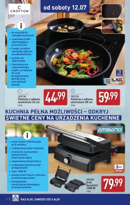Aldi - gazetka promocyjna Sobota pełna nowości! od soboty 12.07 do piątku 18.07 - strona 2