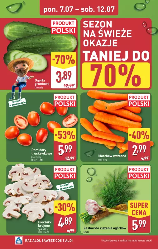 Aldi - gazetka promocyjna Farmer Aldik poleca!   - strona 3